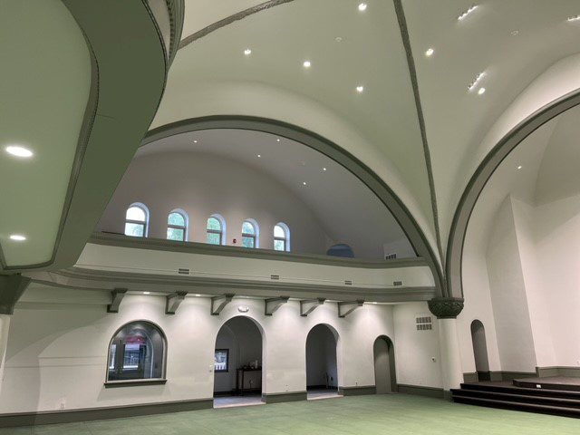 Beautiful Arched Windows That Enhance The Peaceful Ambiance Of The Space