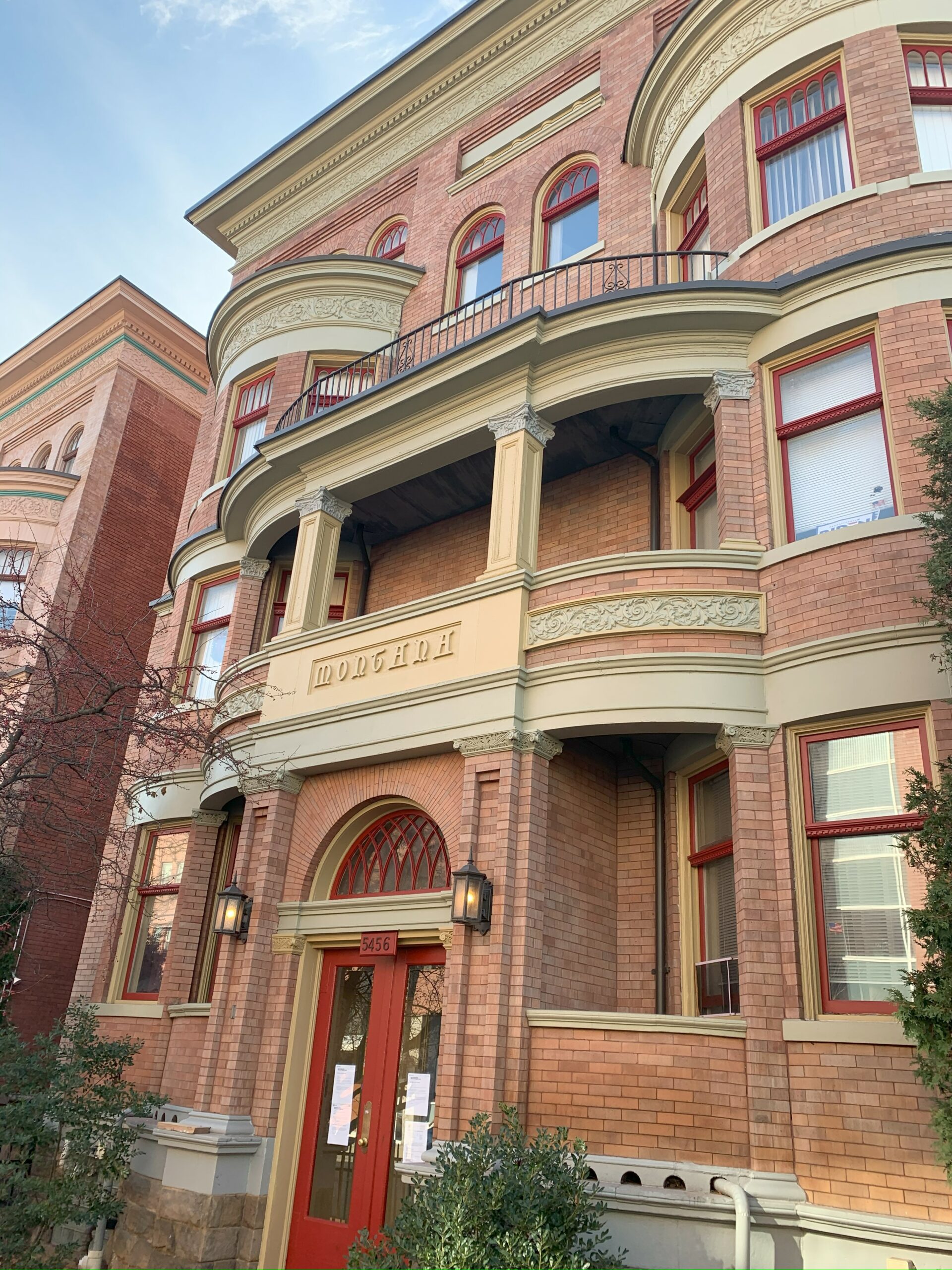 Entrance Of Montana Building